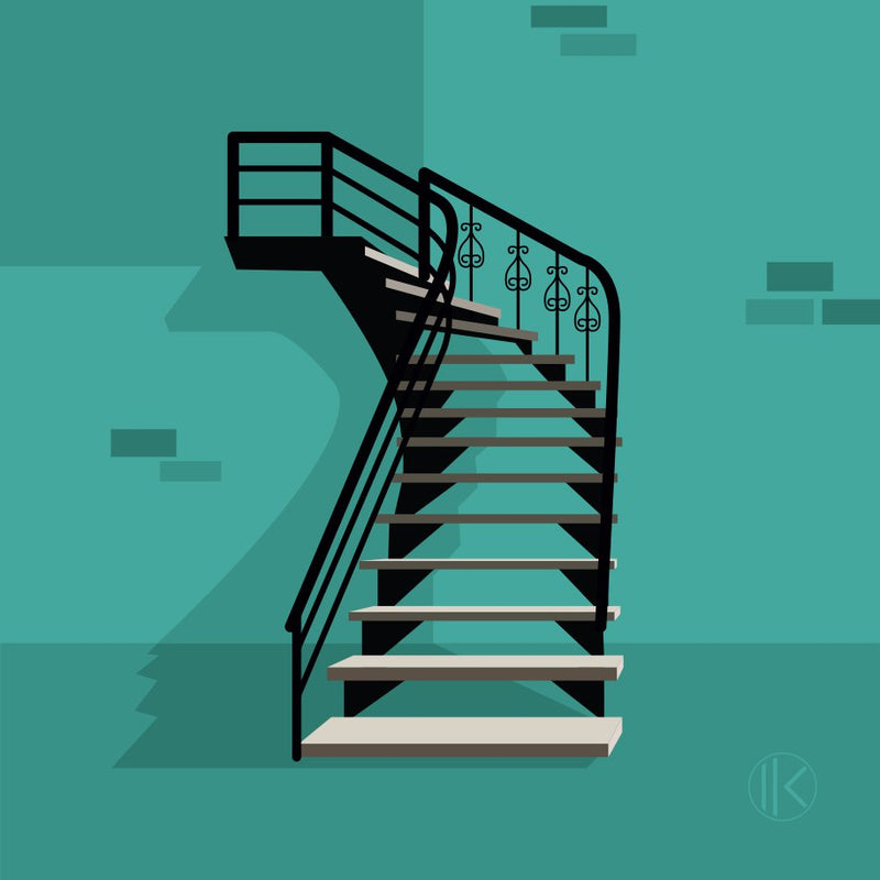 Ikon - Escaliers de Montréal 02